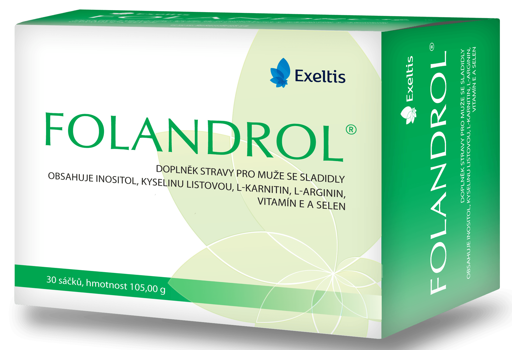 Antioxidanty ke zlepšení kvality spermií Folandrol