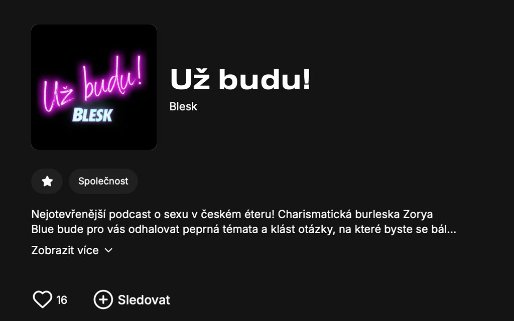 Podcast Už budu!